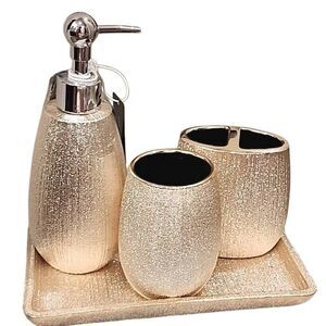 Deko Kassa Sunset Ombre Ceramic Bathroom Accessory Set